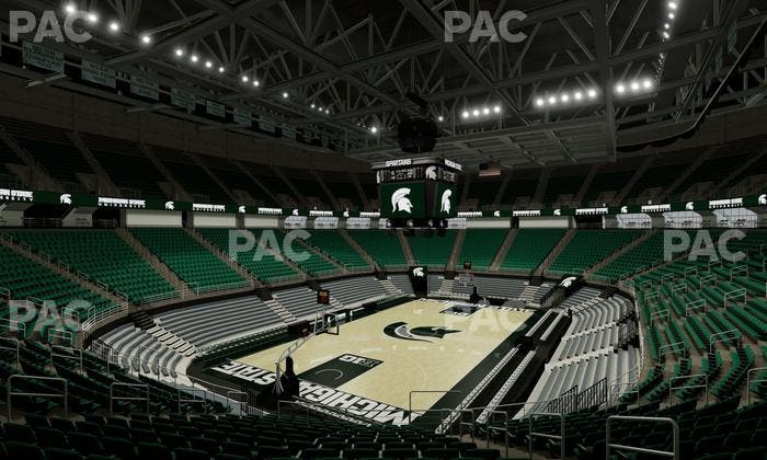 Jack Breslin Student Events Center - Section 133 Seat View