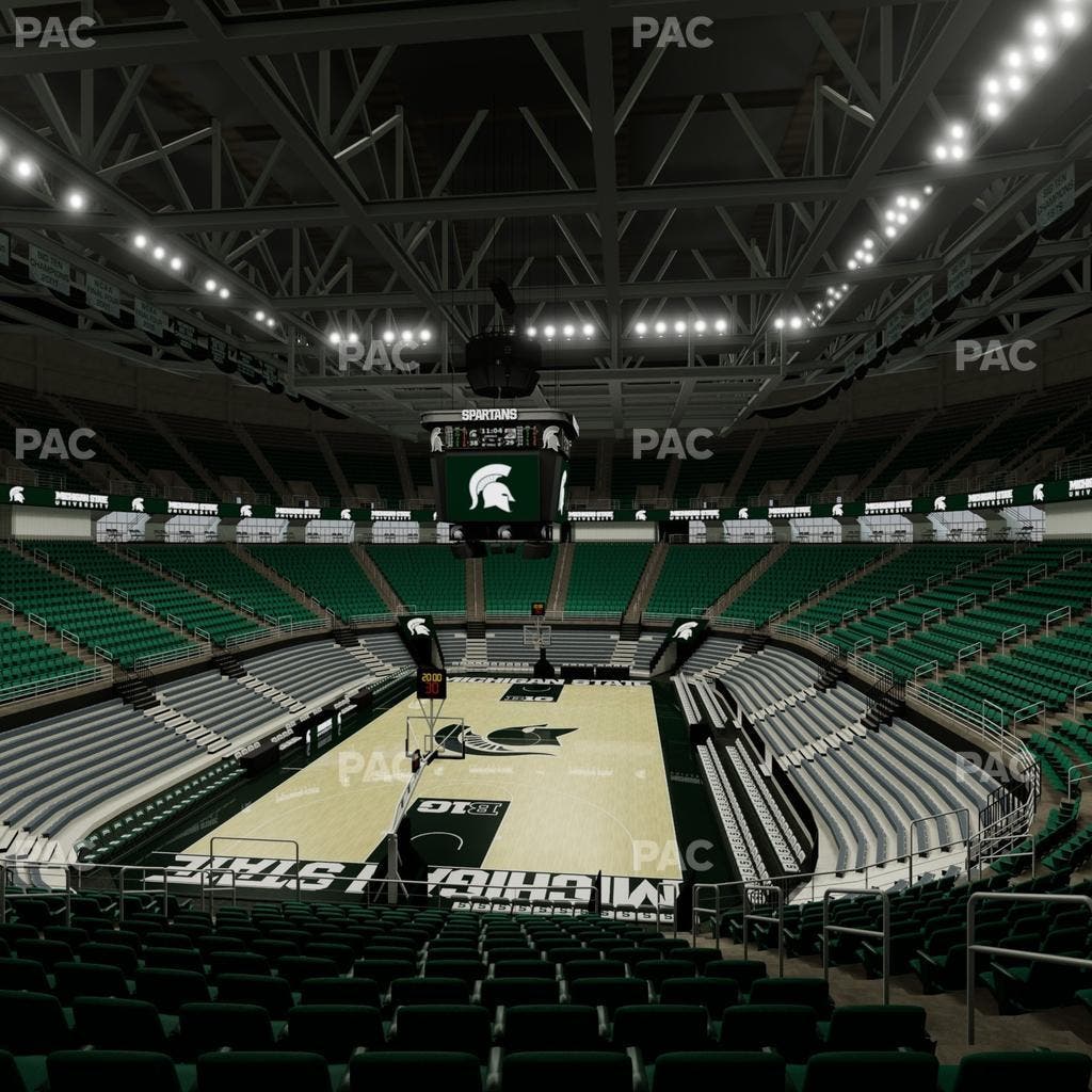Jack Breslin Student Events Center - Section 135 Seat View