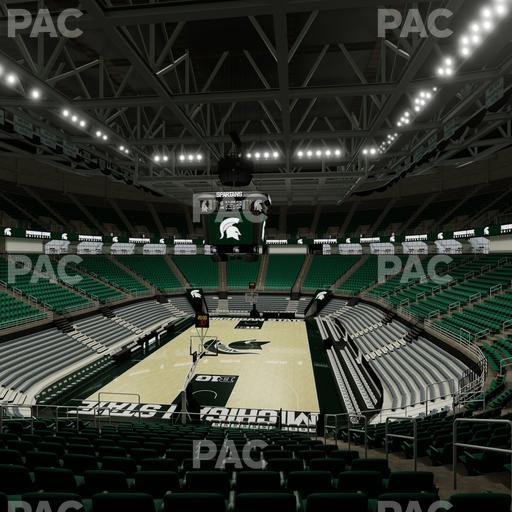 Jack Breslin Student Events Center - Section 135 Seat View