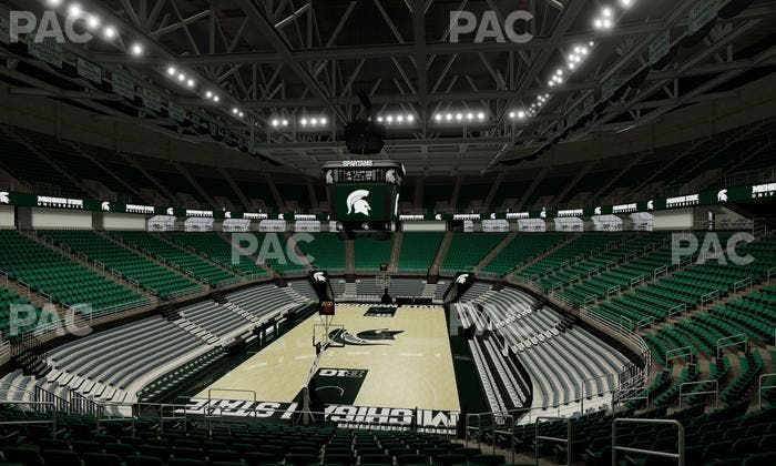 Jack Breslin Student Events Center - Section 135 Seat View