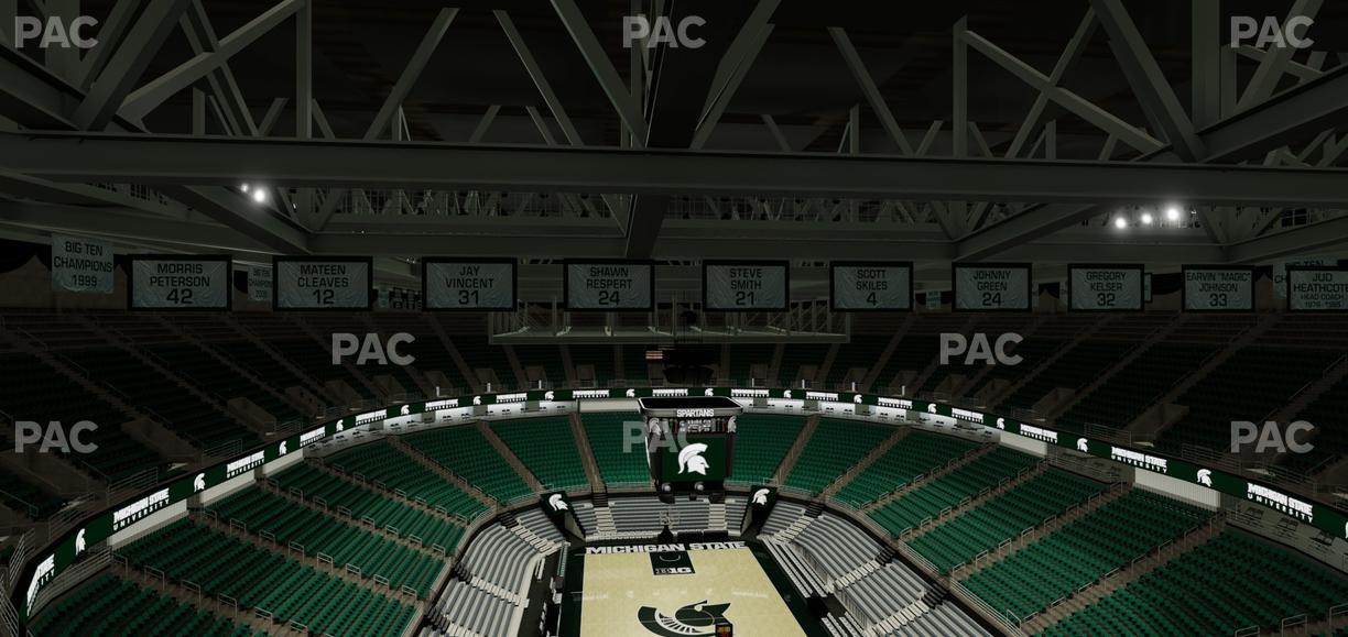 Jack Breslin Student Events Center - Section 201 Seat View