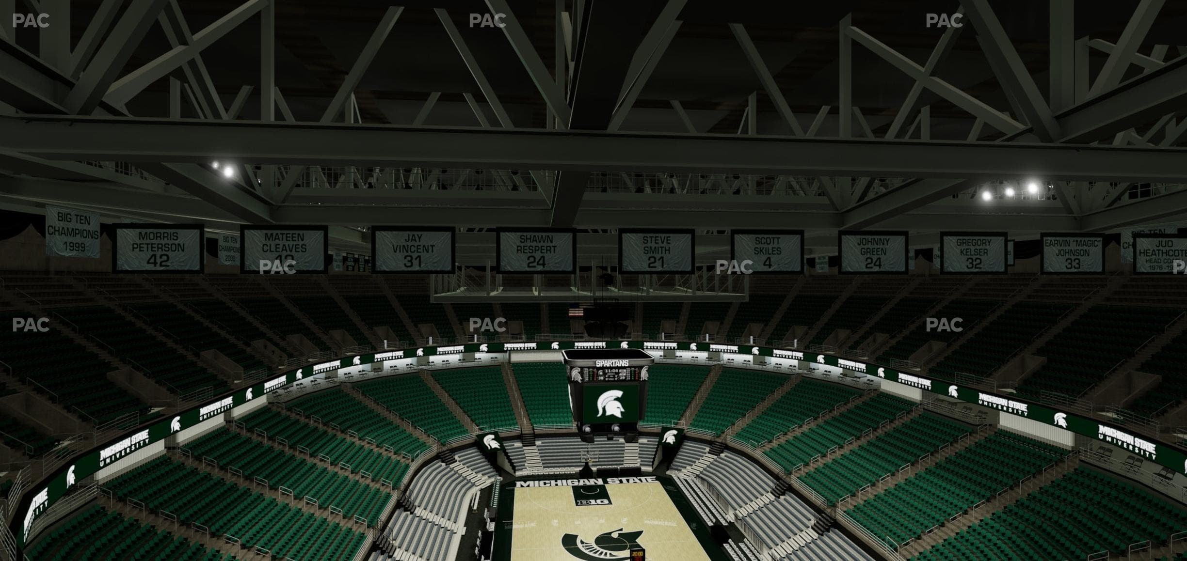 Jack Breslin Student Events Center - Section 201 Seat View