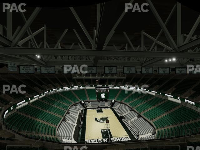Jack Breslin Student Events Center - Section 201 Seat View