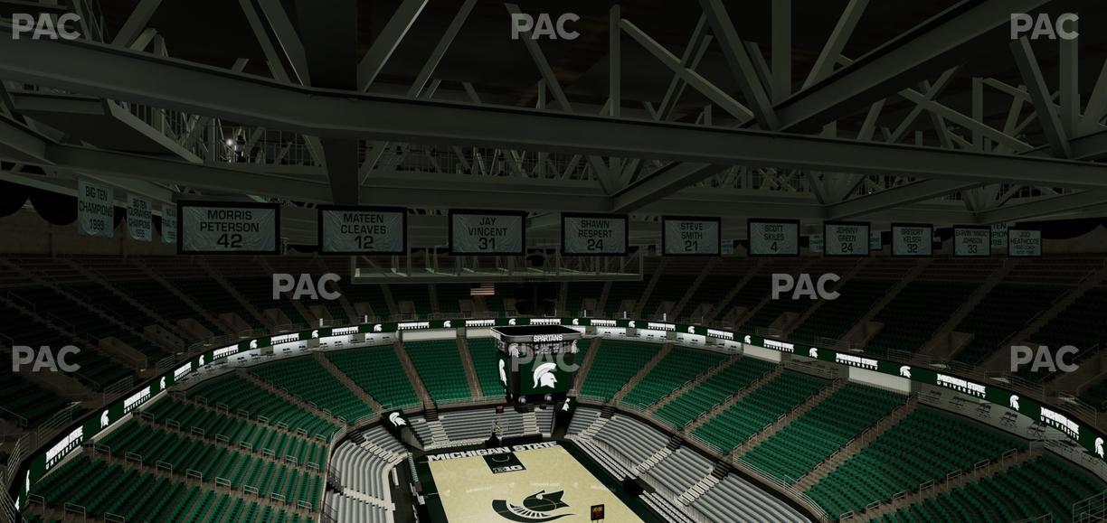 Jack Breslin Student Events Center - Section 202 Seat View