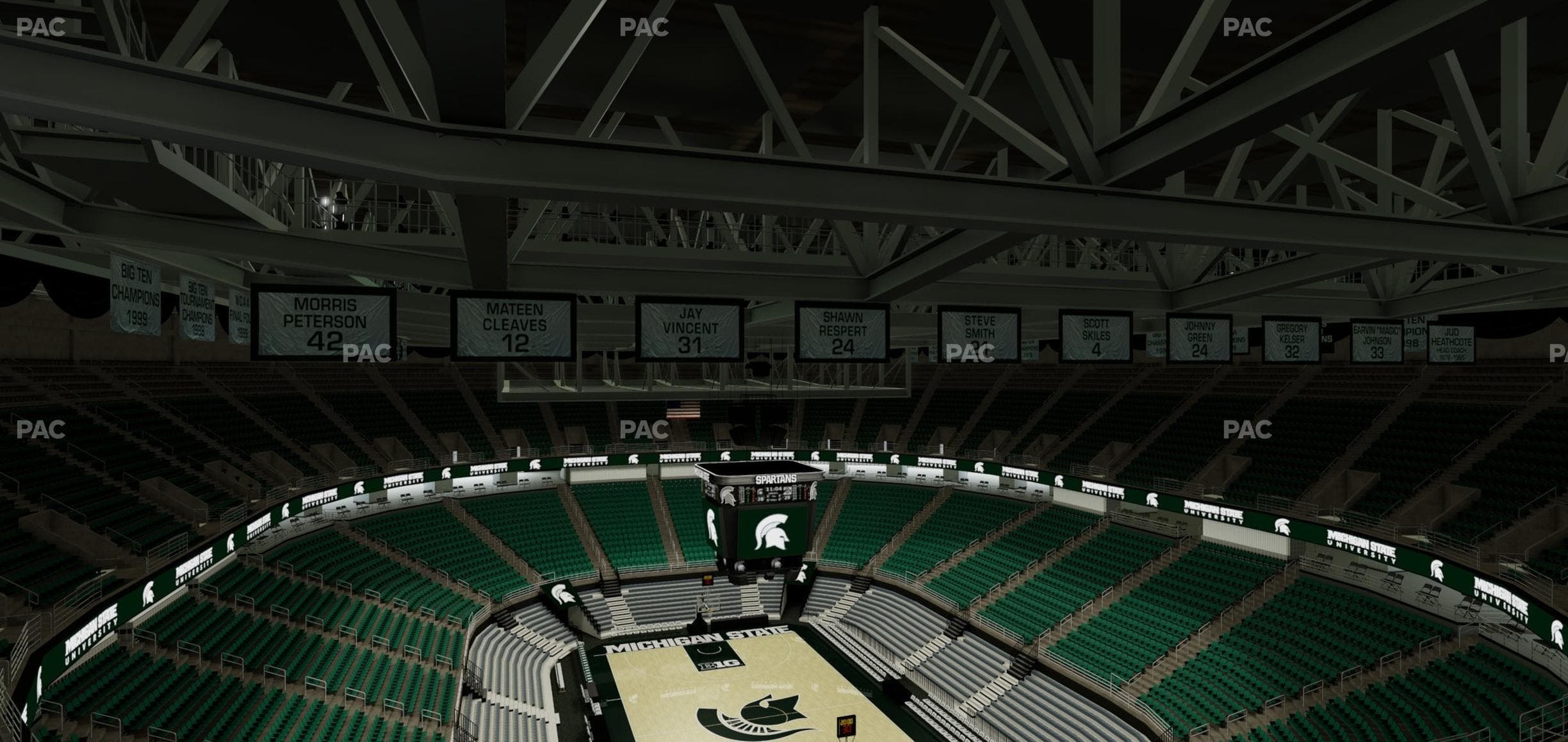 Jack Breslin Student Events Center - Section 202 Seat View