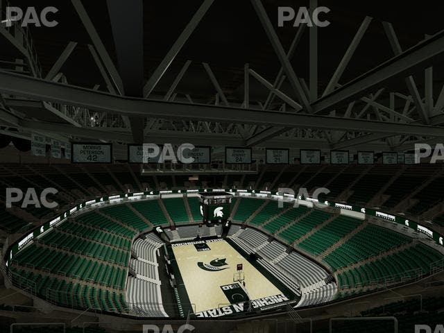 Jack Breslin Student Events Center - Section 202 Seat View