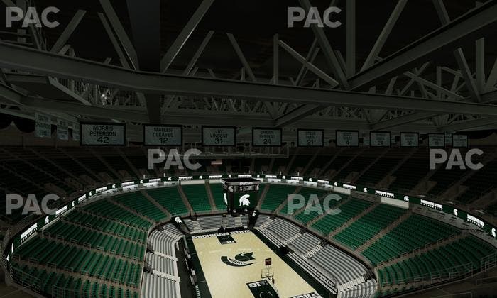 Jack Breslin Student Events Center - Section 202 Seat View