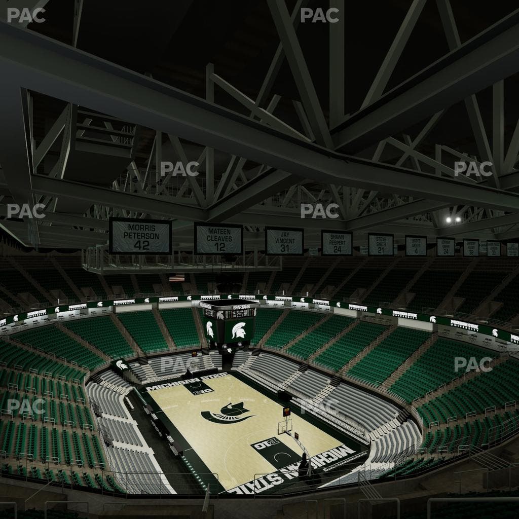 Jack Breslin Student Events Center - Section 203 Seat View