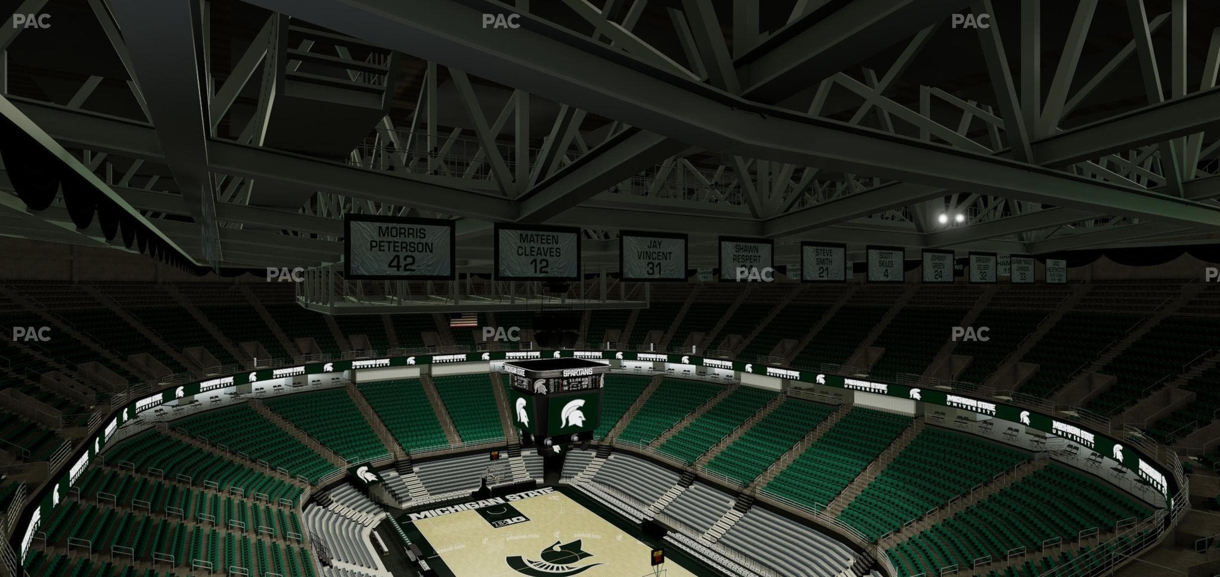 Jack Breslin Student Events Center - Section 203 Seat View