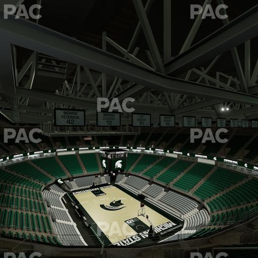 Jack Breslin Student Events Center - Section 203 Seat View