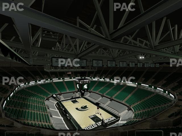 Jack Breslin Student Events Center - Section 203 Seat View