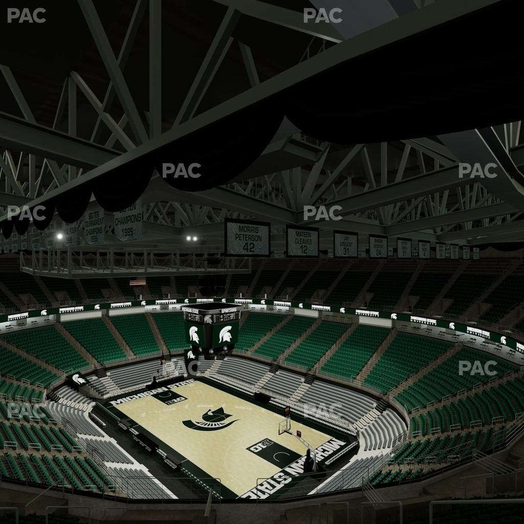 Jack Breslin Student Events Center - Section 204 Seat View