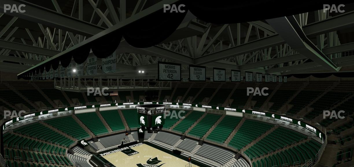 Jack Breslin Student Events Center - Section 204 Seat View