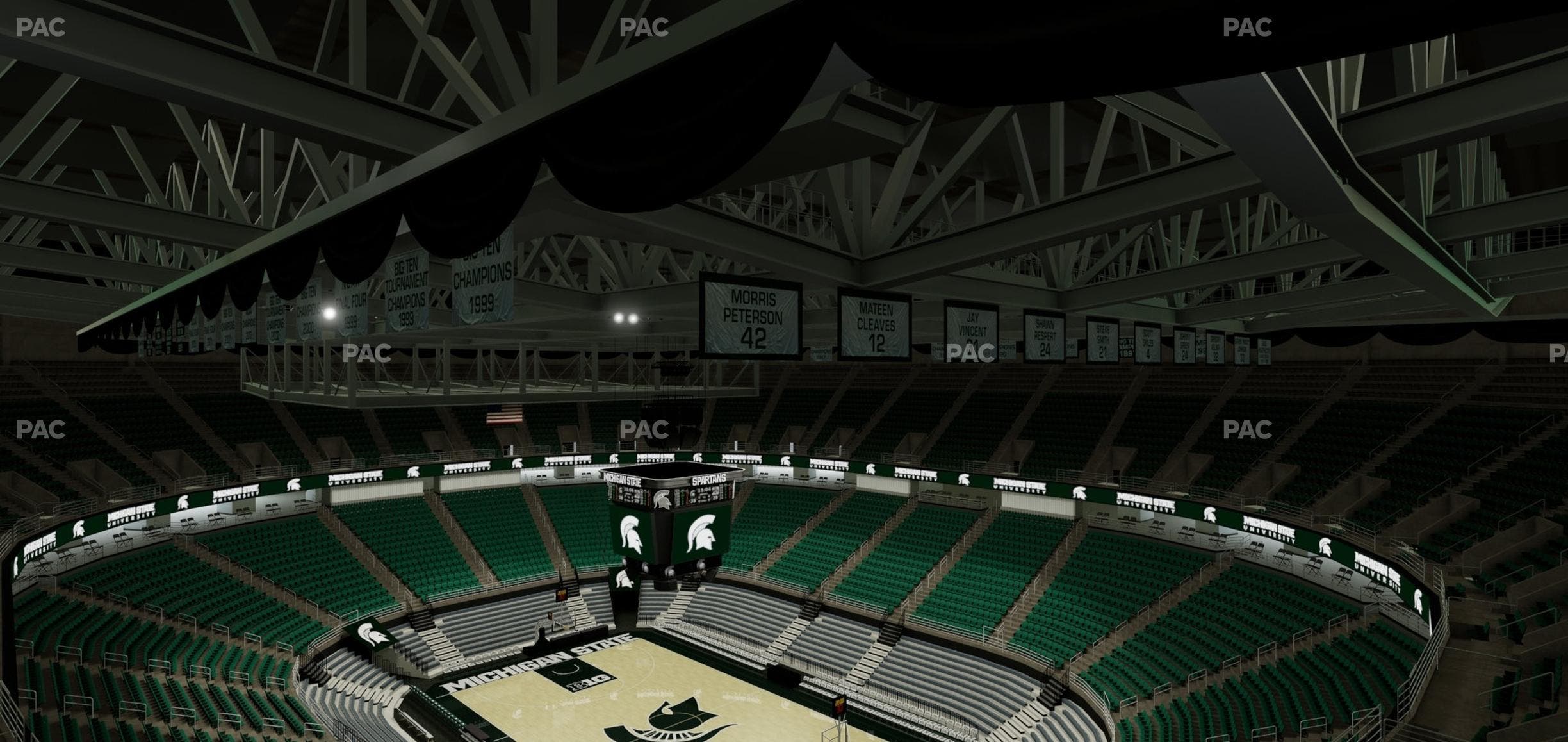 Jack Breslin Student Events Center - Section 204 Seat View