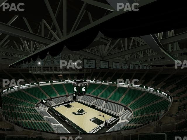 Jack Breslin Student Events Center - Section 204 Seat View