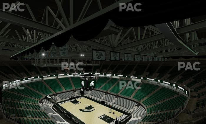 Jack Breslin Student Events Center - Section 204 Seat View
