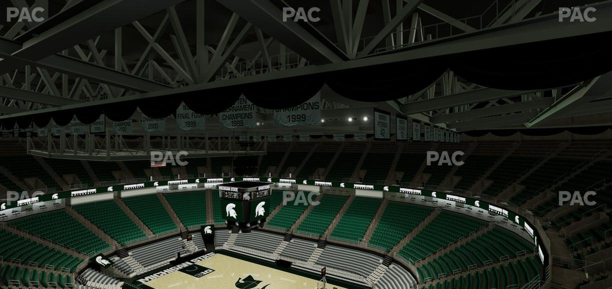 Jack Breslin Student Events Center - Section 205 Seat View