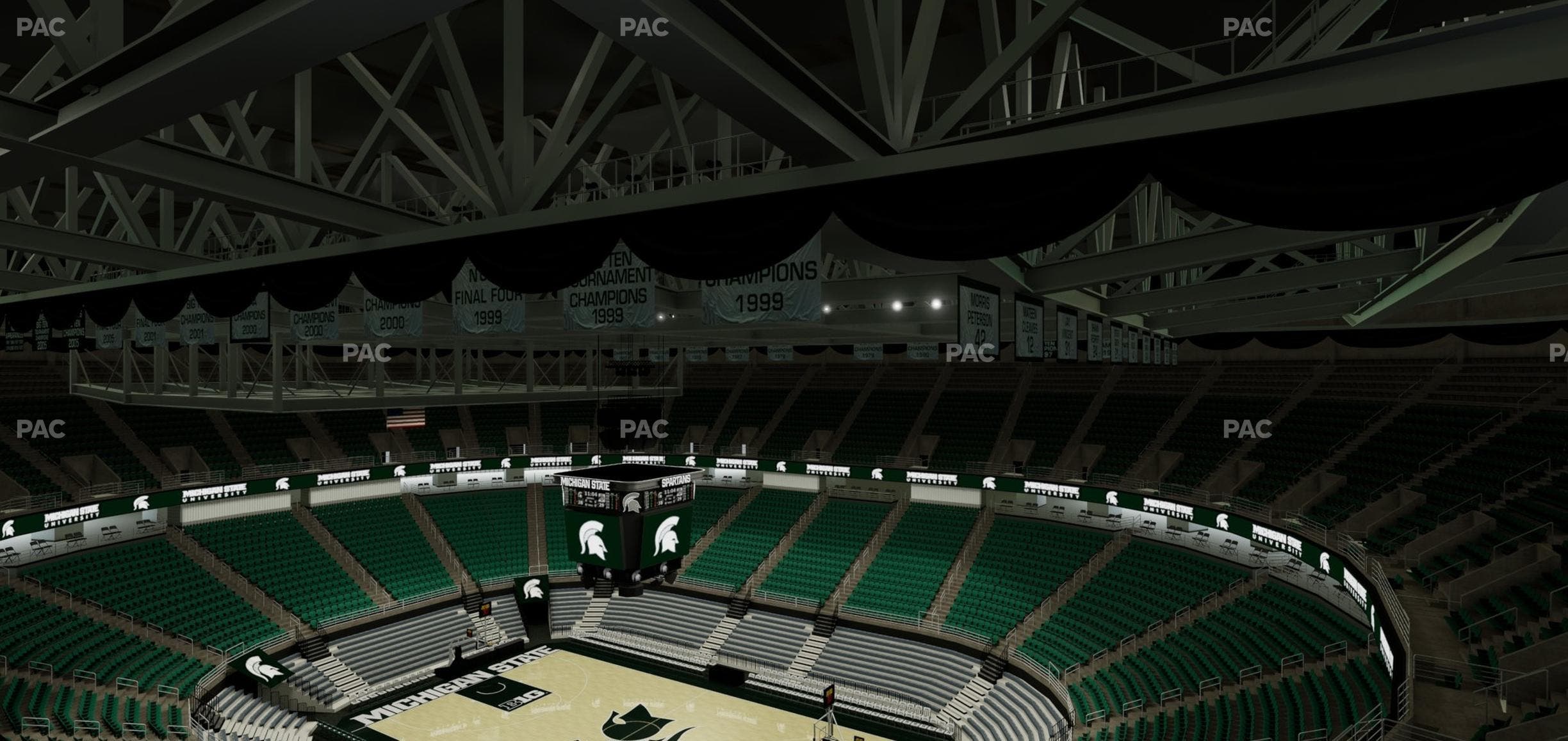 Jack Breslin Student Events Center - Section 205 Seat View