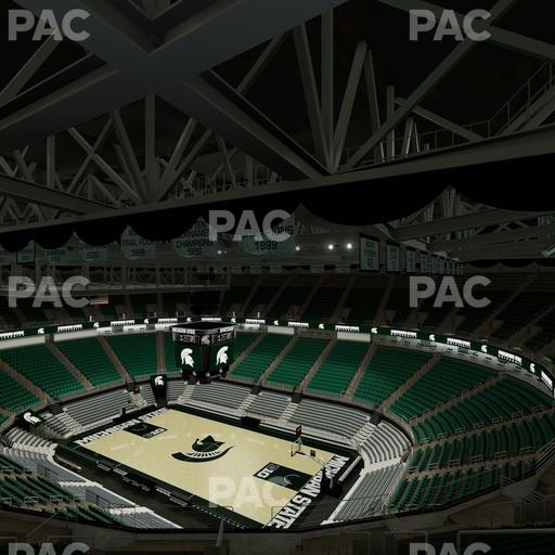 Jack Breslin Student Events Center - Section 205 Seat View