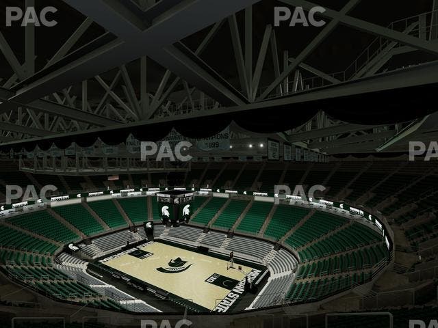Jack Breslin Student Events Center - Section 205 Seat View