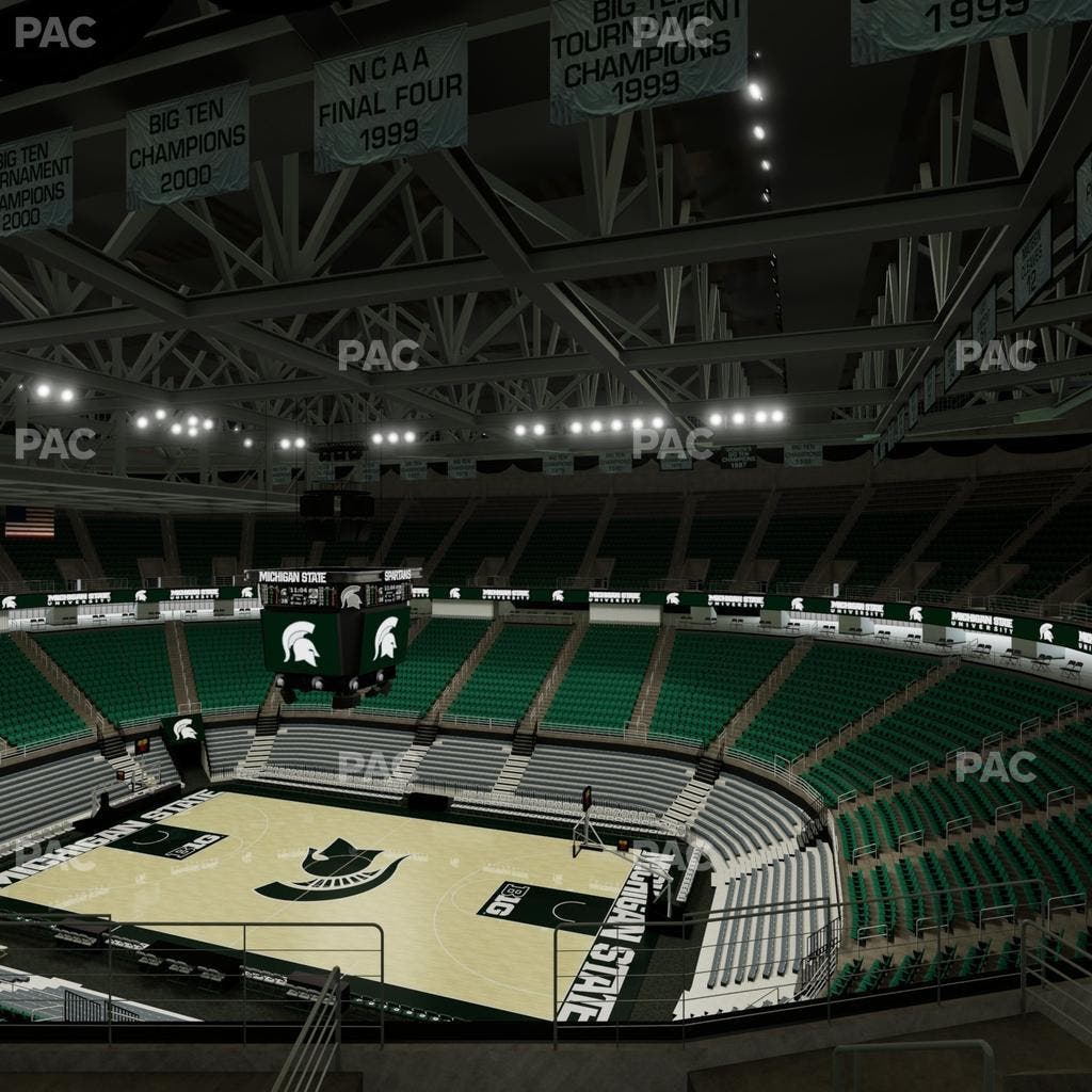 Jack Breslin Student Events Center - Section 206 Seat View