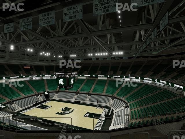 Jack Breslin Student Events Center - Section 206 Seat View