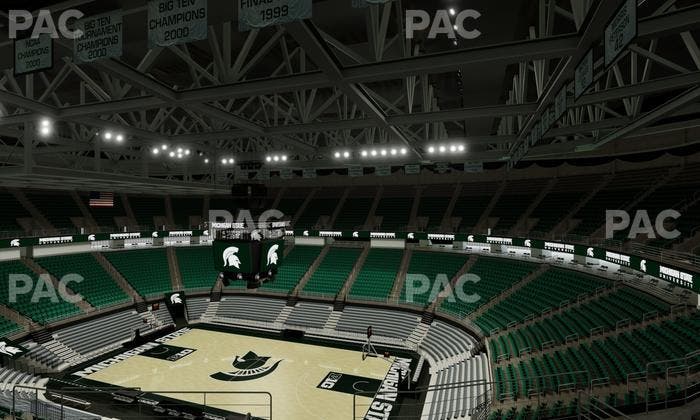 Jack Breslin Student Events Center - Section 206 Seat View