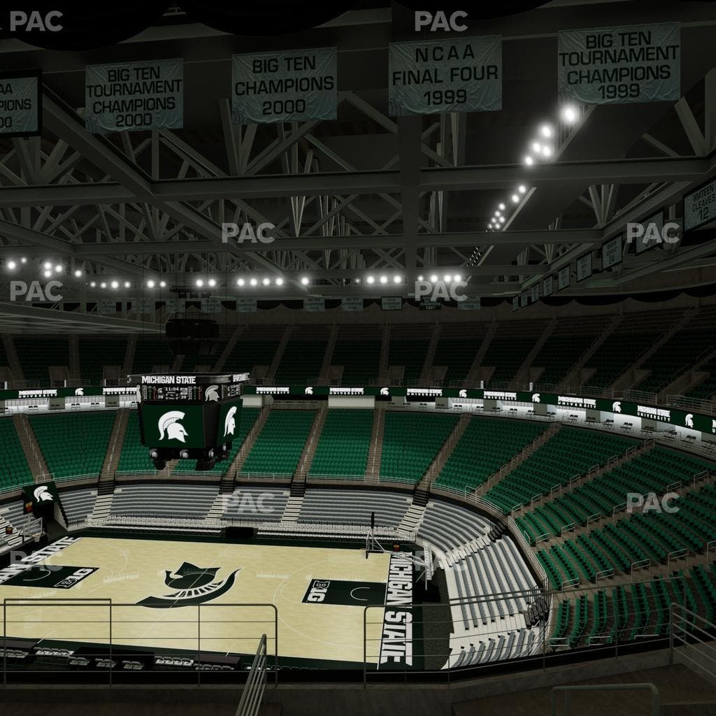 Jack Breslin Student Events Center - Section 207 Seat View