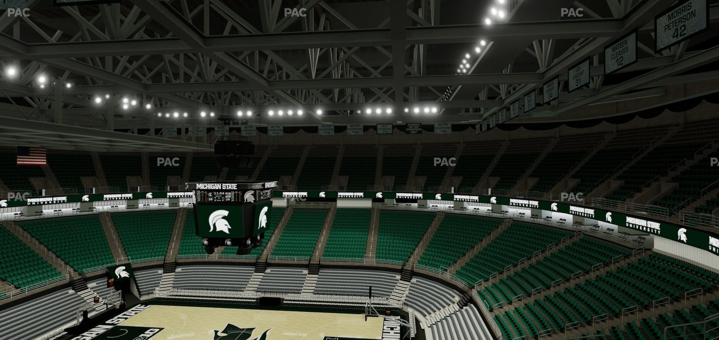 Jack Breslin Student Events Center - Section 207 Seat View