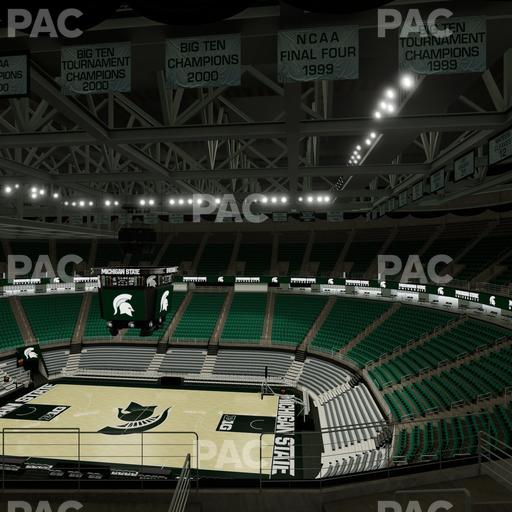 Jack Breslin Student Events Center - Section 207 Seat View