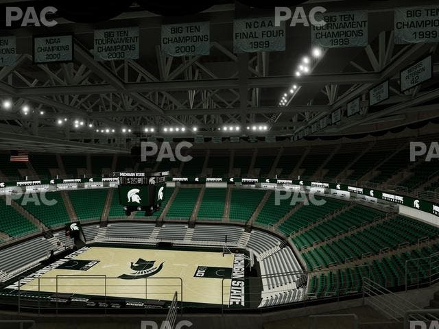 Jack Breslin Student Events Center - Section 207 Seat View