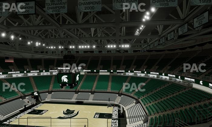 Jack Breslin Student Events Center - Section 207 Seat View