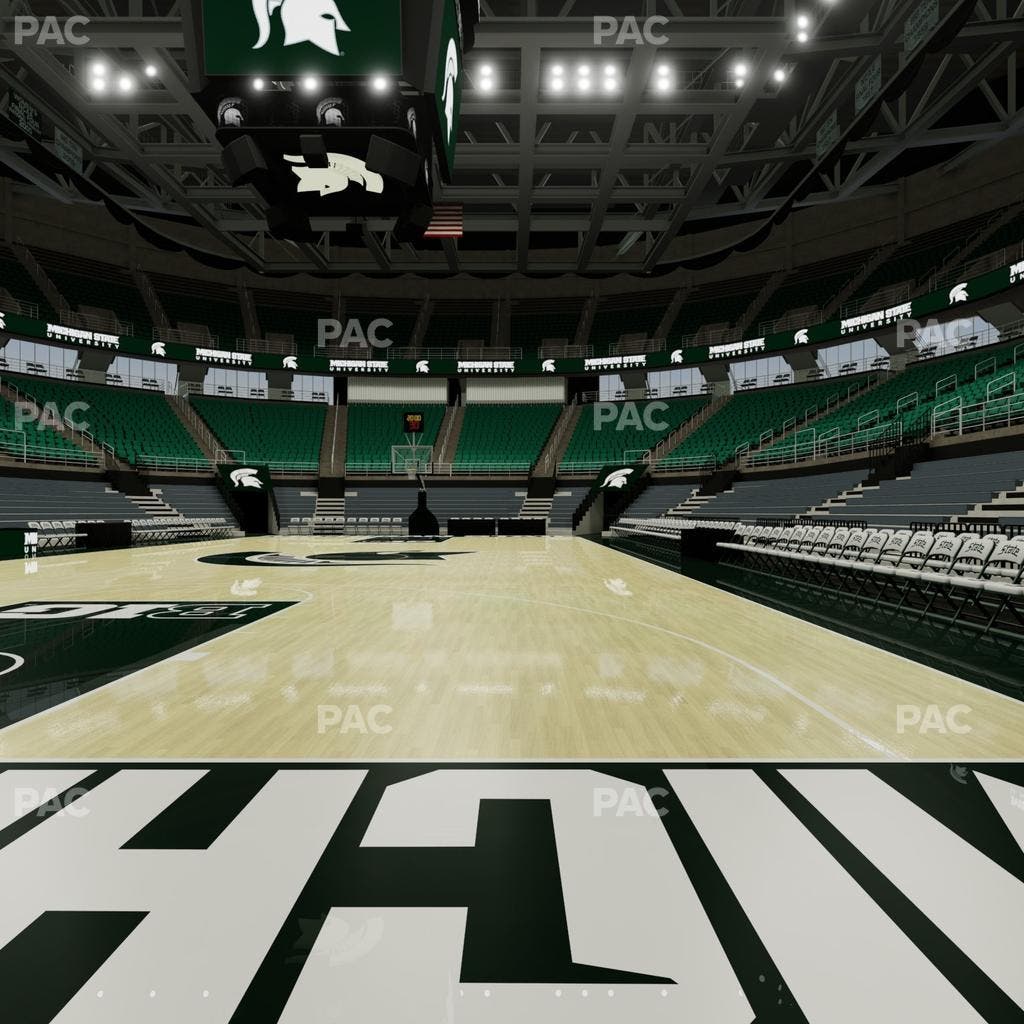 Jack Breslin Student Events Center - Section 208 Seat View
