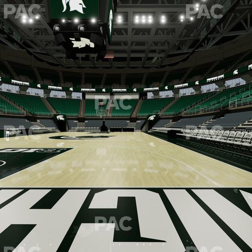 Jack Breslin Student Events Center - Section 208 Seat View