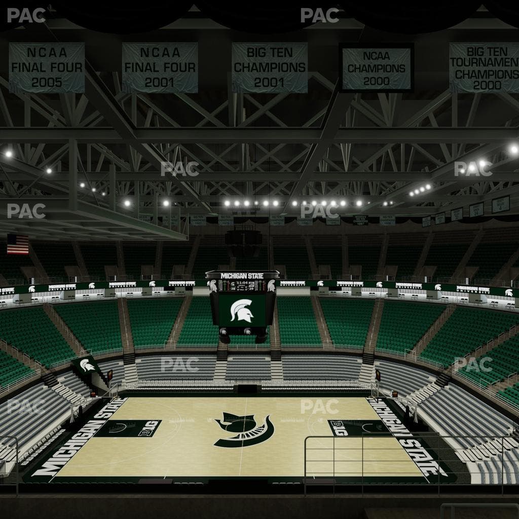 Jack Breslin Student Events Center - Section 209 Seat View