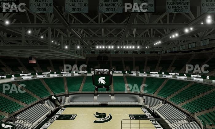Jack Breslin Student Events Center - Section 209 Seat View