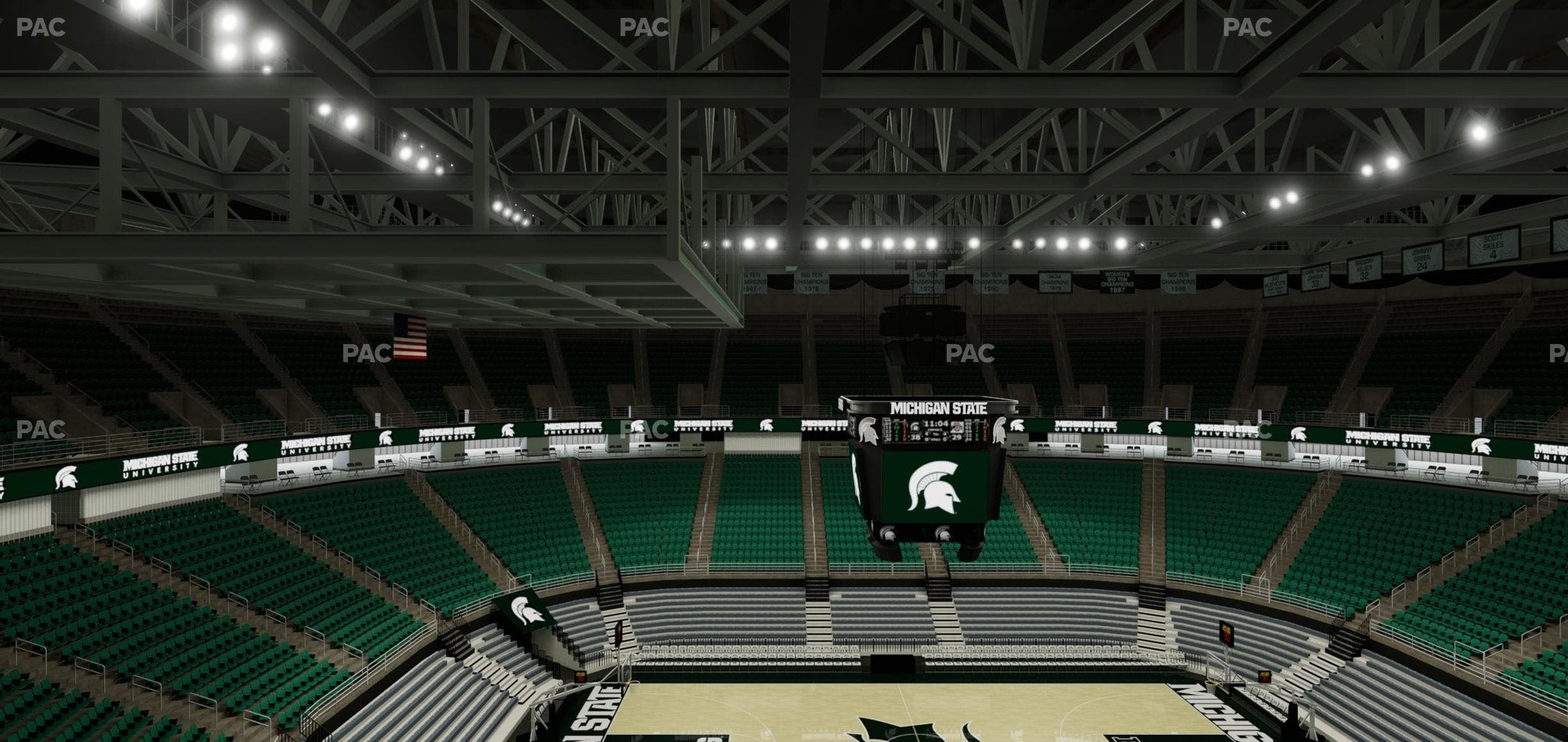 Jack Breslin Student Events Center - Section 210 Seat View