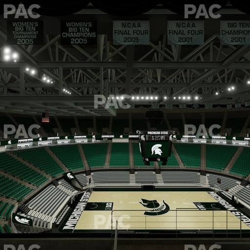 Jack Breslin Student Events Center - Section 210 Seat View