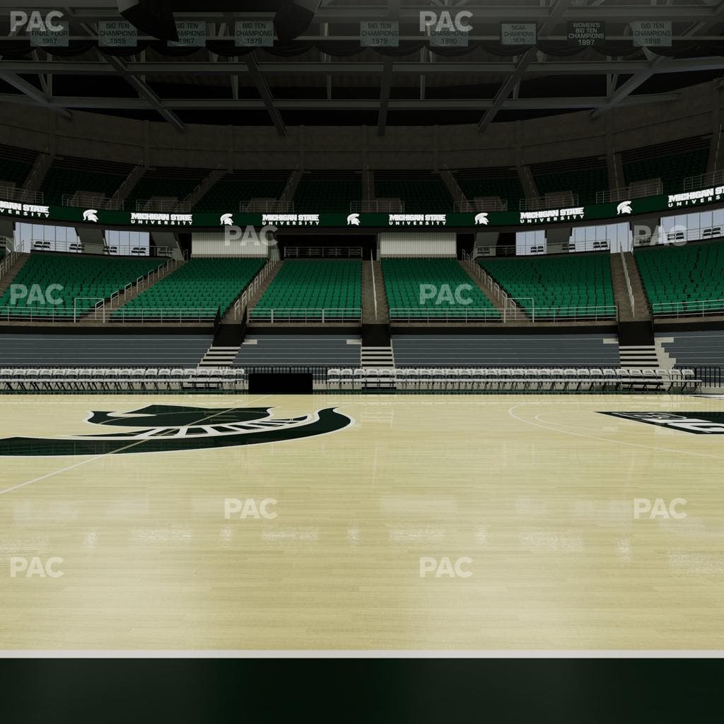 Jack Breslin Student Events Center - Section 211 Seat View