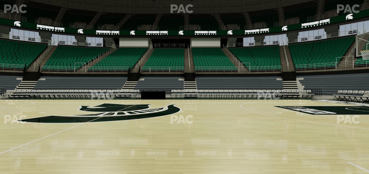 Jack Breslin Student Events Center - Section 211 Seat View
