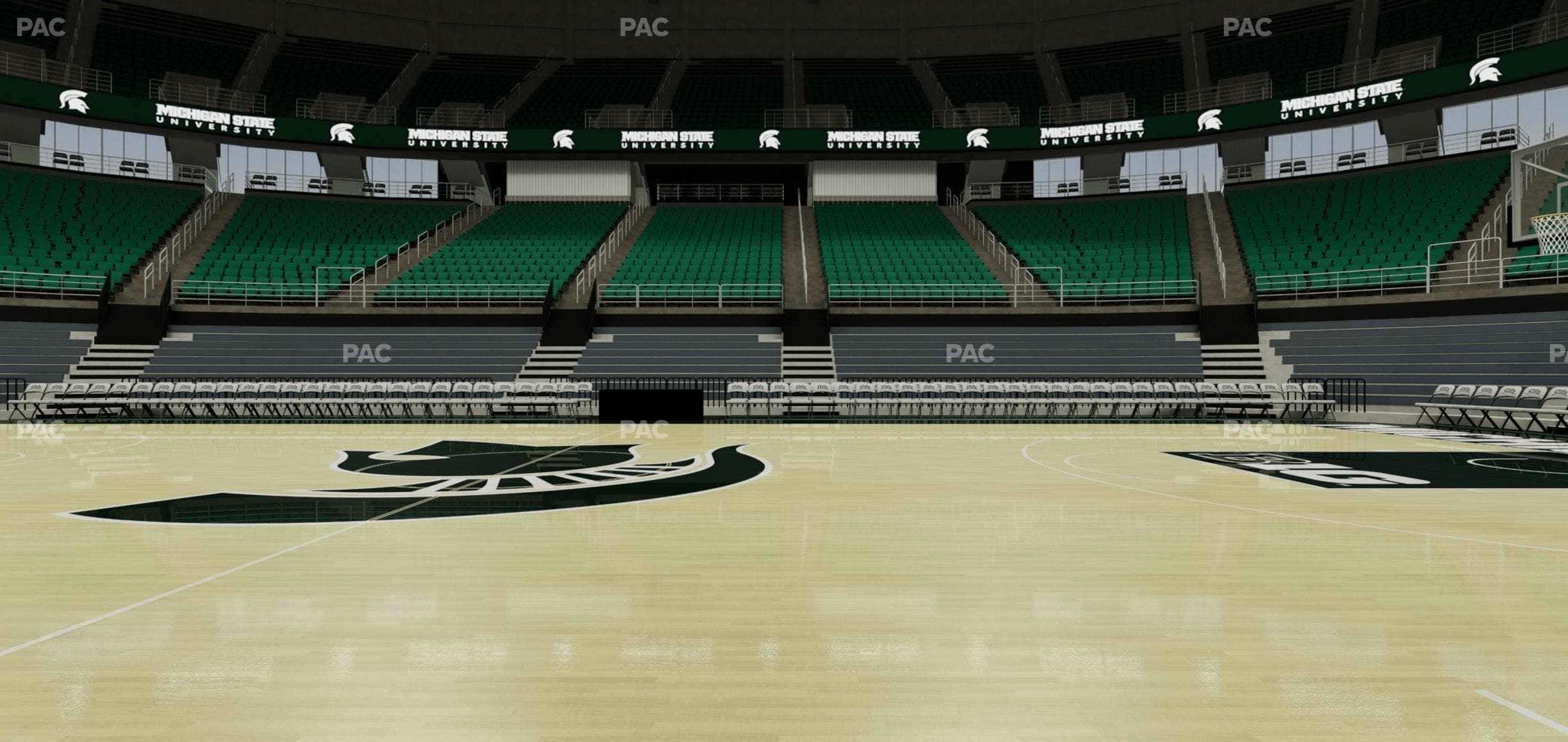 Jack Breslin Student Events Center - Section 211 Seat View