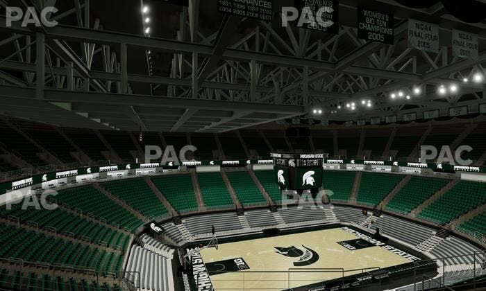 Jack Breslin Student Events Center - Section 212 Seat View
