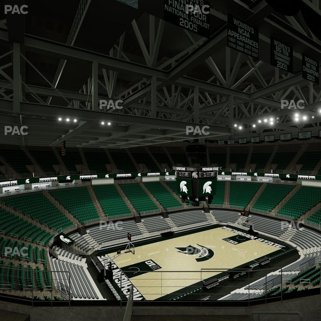 Jack Breslin Student Events Center - Section 213 Seat View