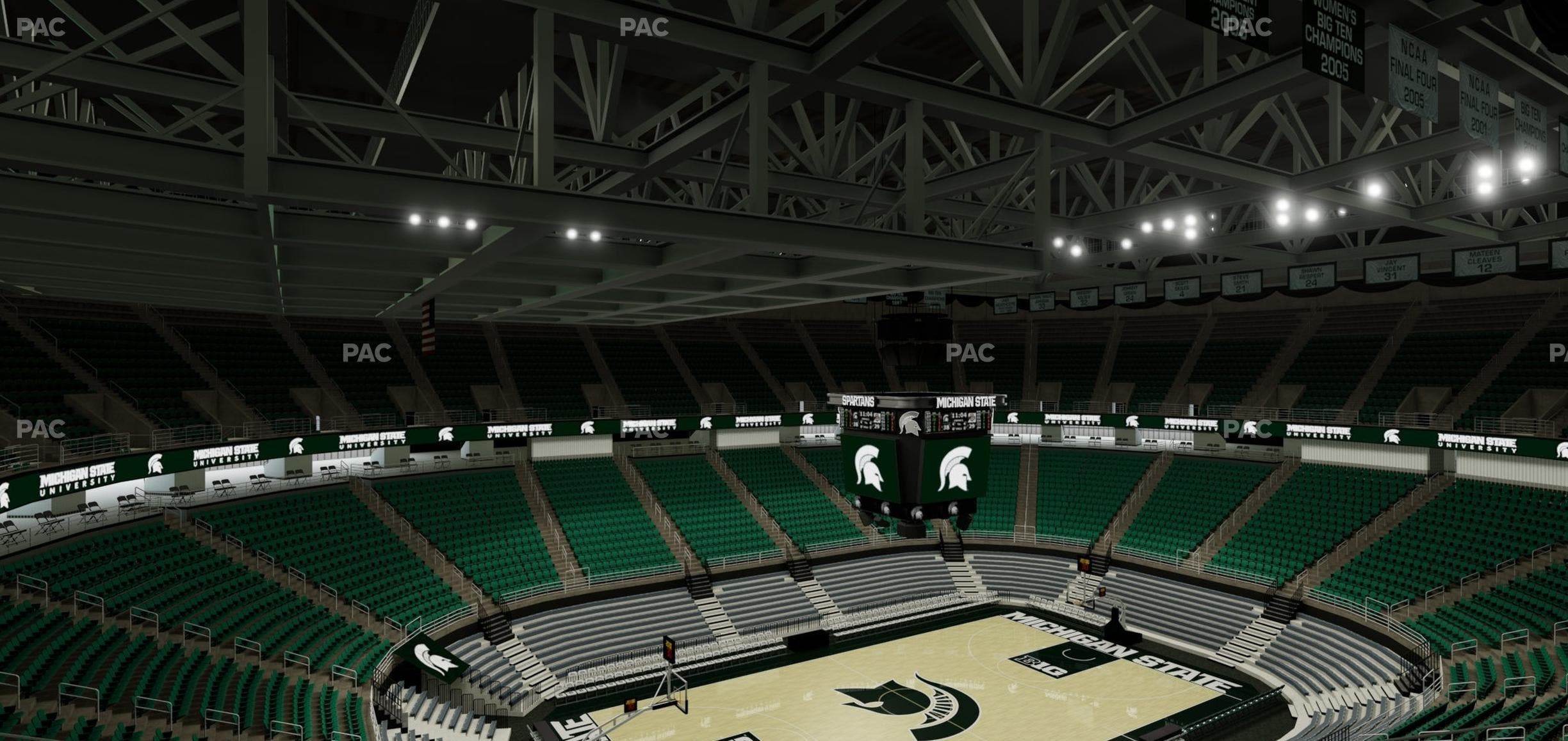 Jack Breslin Student Events Center - Section 213 Seat View
