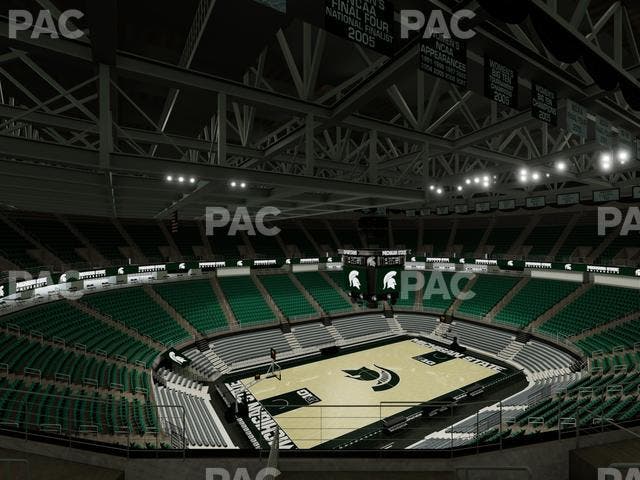 Jack Breslin Student Events Center - Section 213 Seat View