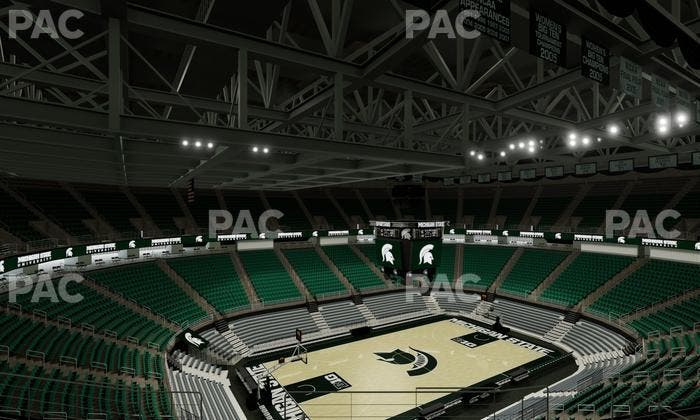 Jack Breslin Student Events Center - Section 213 Seat View