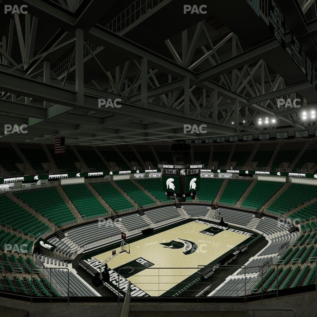 Jack Breslin Student Events Center - Section 214 Seat View