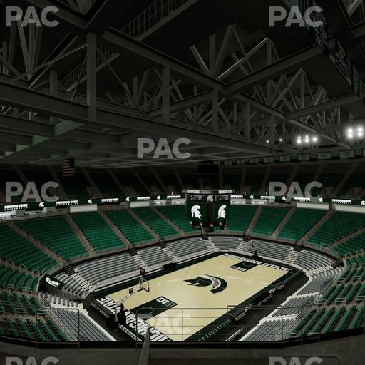 Jack Breslin Student Events Center - Section 214 Seat View