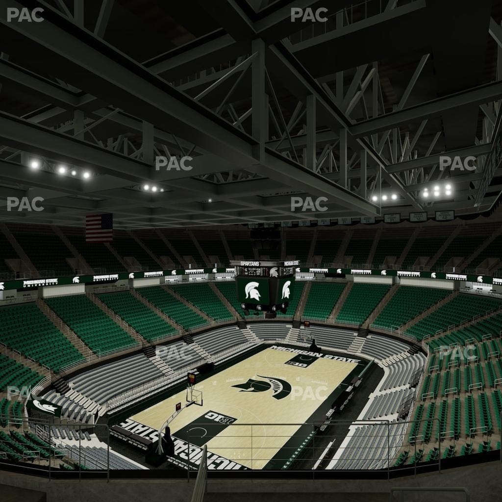 Jack Breslin Student Events Center - Section 215 Seat View