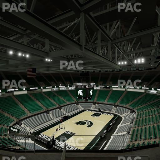 Jack Breslin Student Events Center - Section 215 Seat View